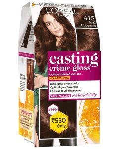 Loreal Paris Casting Creme Gloss Hair Color 415 Iced Chocolate