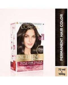 Loreal Paris Excellence Creme Hair Color 3 Natural Darkest Brown