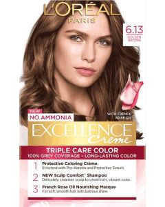 Loreal Paris Excellence Creme Hair Color 613 Golden Brown