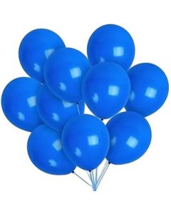 Blue Latex Balloons 12 Inch