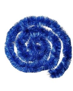 Blue Tinsel Garland Ribbon Strings