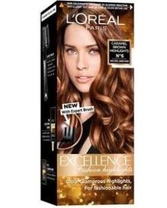 Loreal Paris Excellence Fashion Highlights Hair Color Caramel Brown