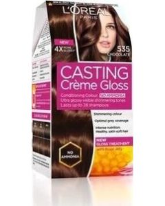 Loreal Paris Casting Creme Gloss Hair Color CHOCOLATE 535