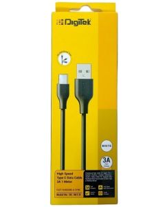 Digitek High Speed Type C Data Cable 3A
