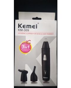 Kemei Three In One Nose And Hair Trimmer