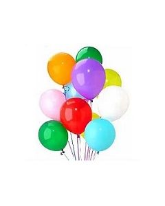 Multicolor Latex Balloons 9 Inch