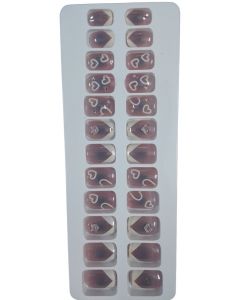 Nail Tips Professional Nail Art Brown