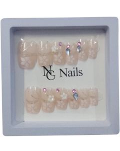 NG Nails Light Pink Nail Extension