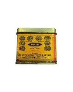 Bush Orange Red Powder