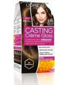 Loreal Paris Casting Creme Gloss Hair Color 530 Praline Brown