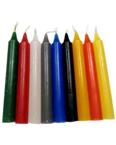 Plain Multicolor Stick Candles 