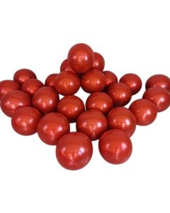 Red Metallic Latex Balloons
