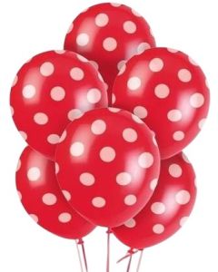 Red Polka Dot Balloons