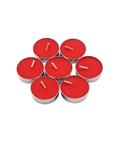 Red Wax Tealight Candles