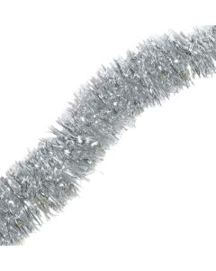 Silver Tinsel Garland Ribbon Strings