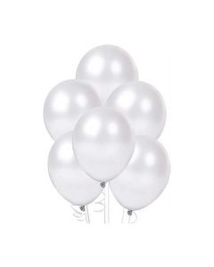 White Latex Balloons 12 Inch