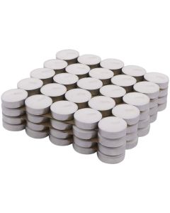 White Wax Tealight Candles