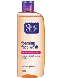 Clean and Clear Foaming Face Wash for Oily Skin