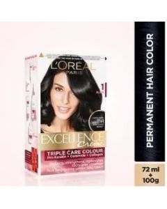 Loreal Paris Excellence Creme Hair Color 1 Black