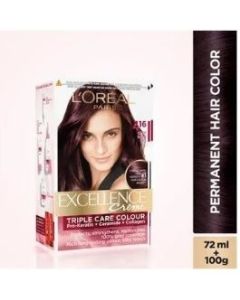 Loreal Paris Excellence Creme Hair Color 416 Deep Plum