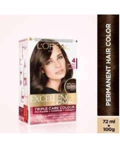 Loreal Paris Excellence Creme Hair Color 4 Natural Dark Brown