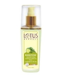 Lotus Herbals BASILTONE Cucumber And Basil