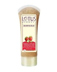 Lotus Herbals Berryscrub Exfoliating Face Wash