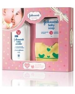 Johnsons Baby Care Collection With Organic Cotton Bib