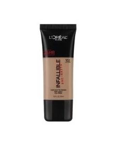 Loreal Paris Infallible Pro Matte Foundation 102 Shell Beige 30ml