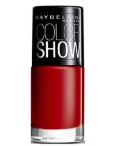 Maybelline New York Color Show Nail Lacquer Downtown Red