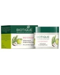 BIOTIQUE BIO COCONUT WHITENING AND BRIGHTENING CREAM