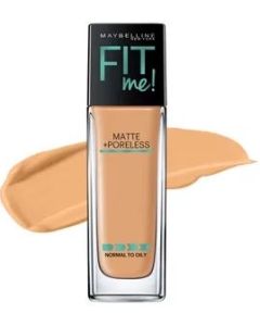 Maybelline New York Fit Me Matte Plus Poreless Foundation 332 Golden Caramel