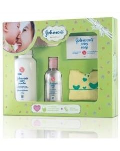 Johnsons Baby Organic Cotton Bib And Baby Comb