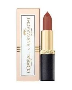 Loreal Paris Color Riche Moist Matte Lipstick Sabyasachi Collection 202 Maple Mocha 4g