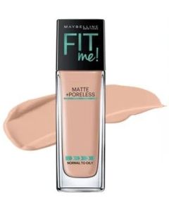 Maybelline New York Fit Me Matte Plus Poreless Foundation 125 Nude Beige