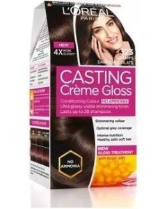 Loreal Paris Casting Creme Gloss Hair Color 323 Sonams Dark Chocolate