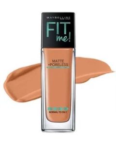 Maybelline New York Fit Me Matte Plus Poreless Foundation 338 Spicy Brown