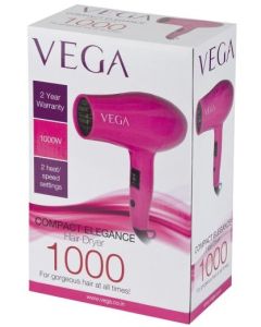 Vega Compact Elegance 1000 VHDH 02 Hair Dryer