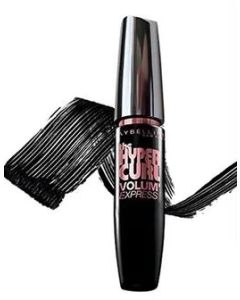 Maybelline New York Volum Express Hyper Curl Mascara Washable Very Black