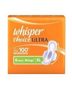 Whisper Choice Ultra Sanitary Pads Extra Large 60PC