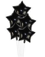 Black Star Foil Balloons