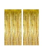 Golden Foil Curtain 