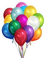 Multicolor Latex Balloons 12 Inch