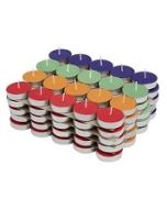 Multicolor Wax Tealight Candles