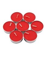 Red Wax Tealight Candles