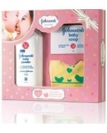 Johnsons Baby Care Collection With Organic Cotton Bib