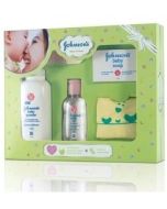 Johnsons Baby Organic Cotton Bib And Baby Comb