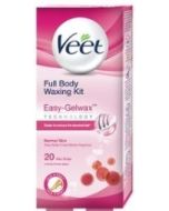 Veet Wax Strips Full Body Waxing Kit 60 Strips